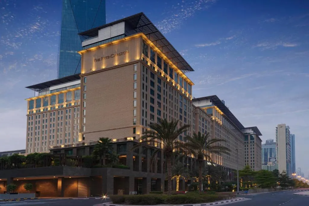 The Ritz-Carlton DIFC at dusk